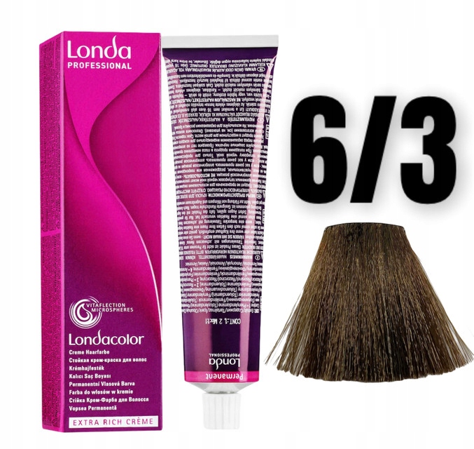 

Londa Farba Londacolor Permanent 6/3 60ml