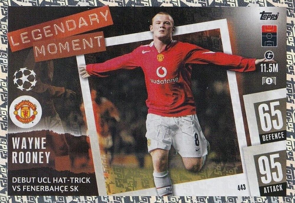 Wayne Rooney w Karty sportowe - Kolekcje, pamiątki - Sport i