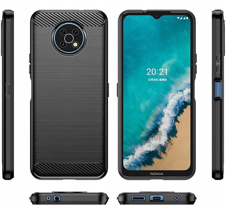 

Etui Karbon Case do Nokia G50 Pancerne