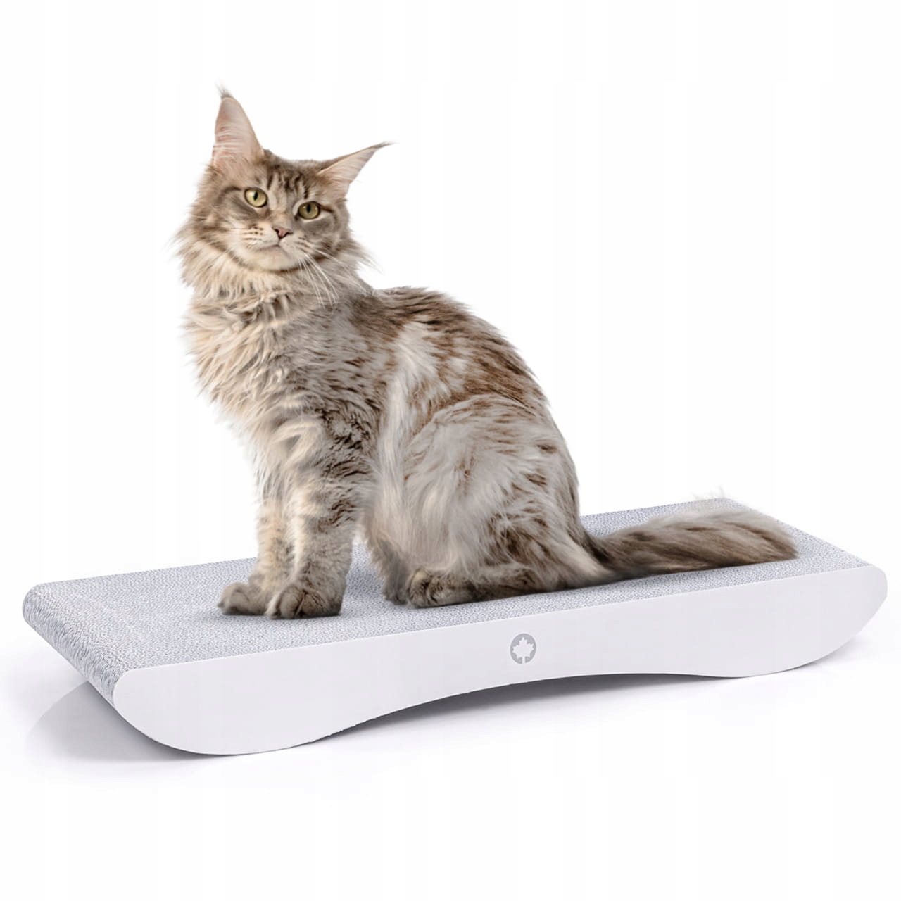 Levně Comet L Škrabadlo pro kočky Canadian Cat White Edition Bílé