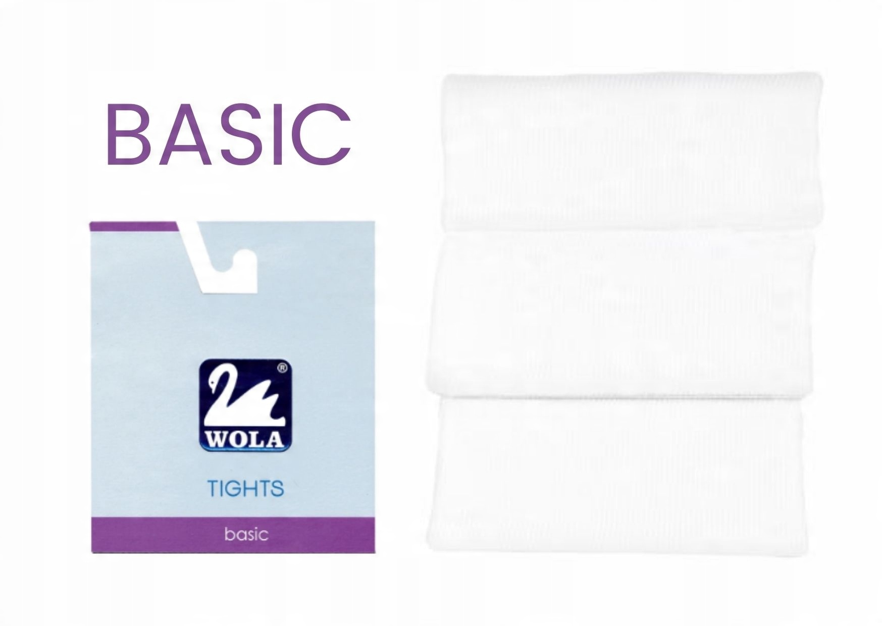

Rajstopy Wola Basic bawełna # white 104-110