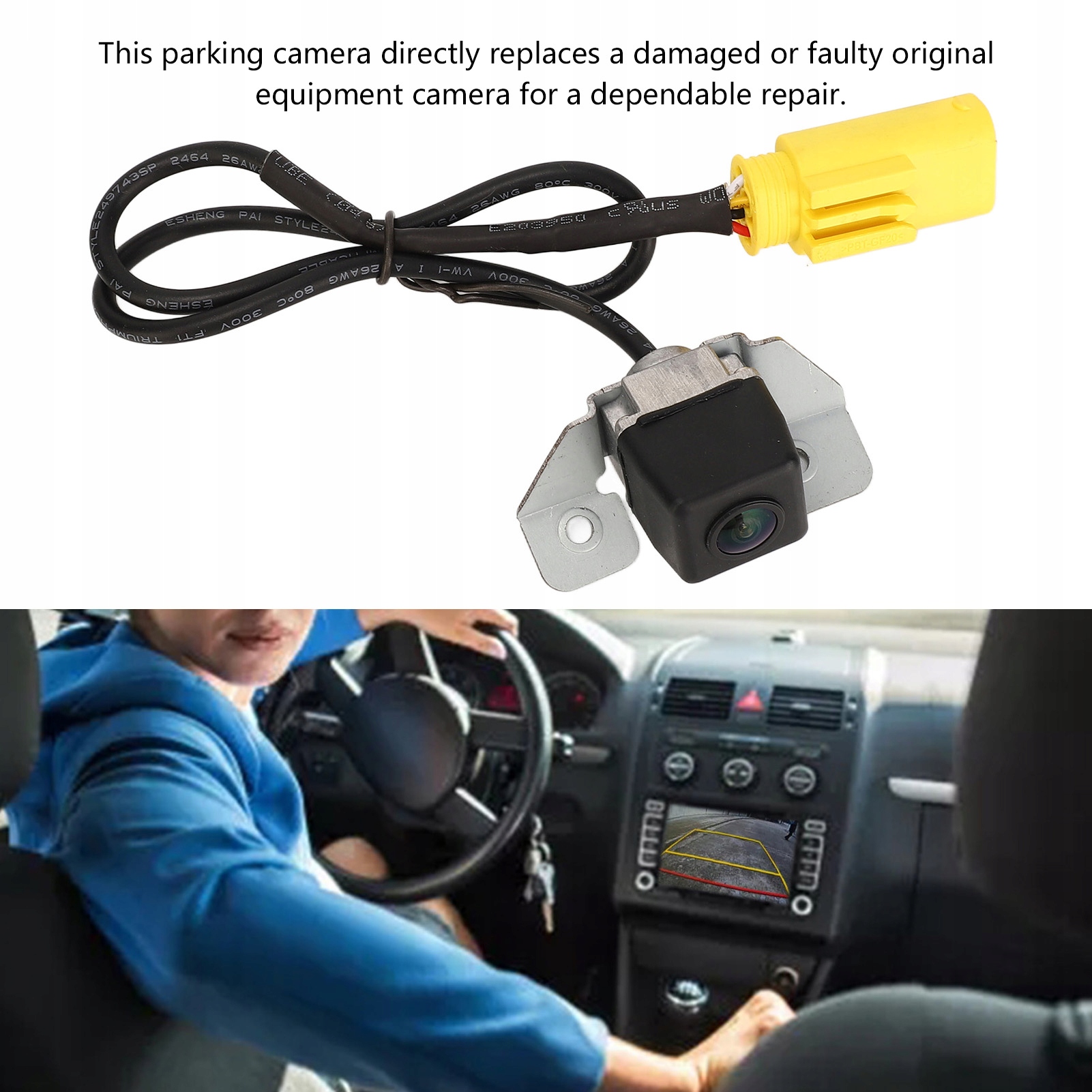 KAMERĄ COFANIA REJESTRATOR SAMOCHODOWY Z TYLNĄ HYUNDAI TUSCON IX35 Marka bez marki