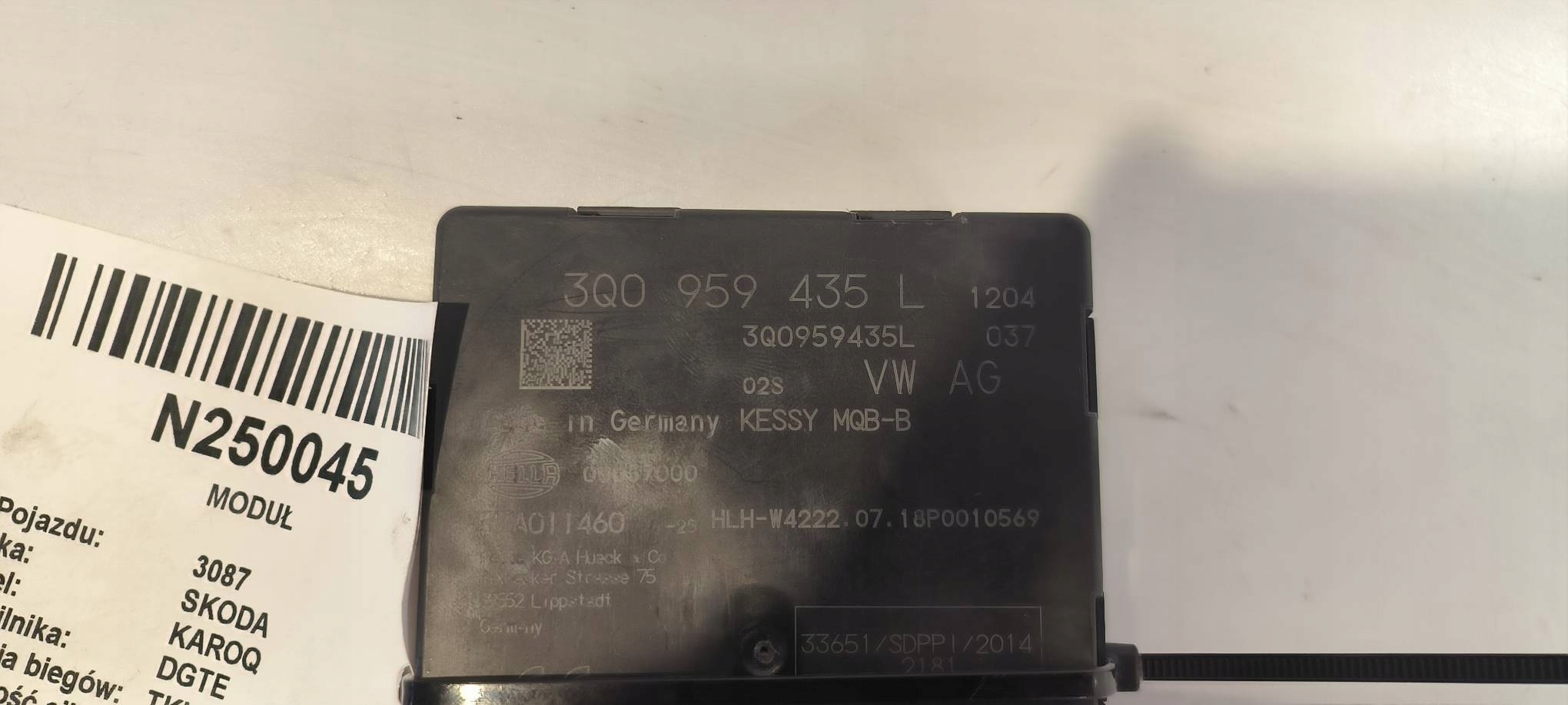 Module 3Q0959435L SKODA KAROQ