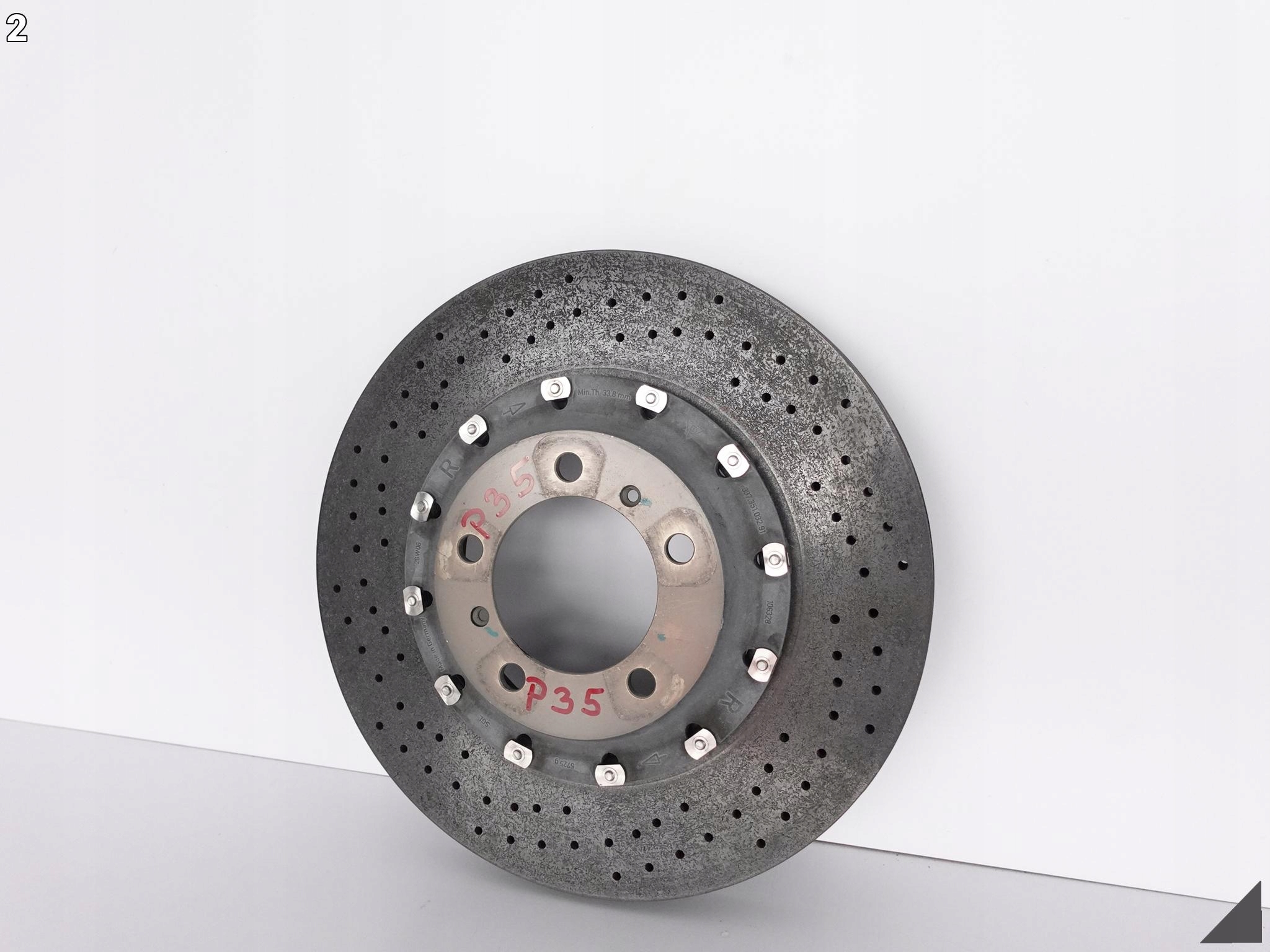 PORSCHE 997 GT2 GT3 06-12 disc CERAMICZNA front