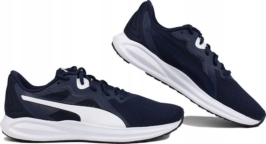 Pánské Boty Puma Twitch Runner Tmavě Modré, Velikost 42