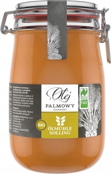 Levně Ölmühle Solling Bio Červený palmový olej 1l