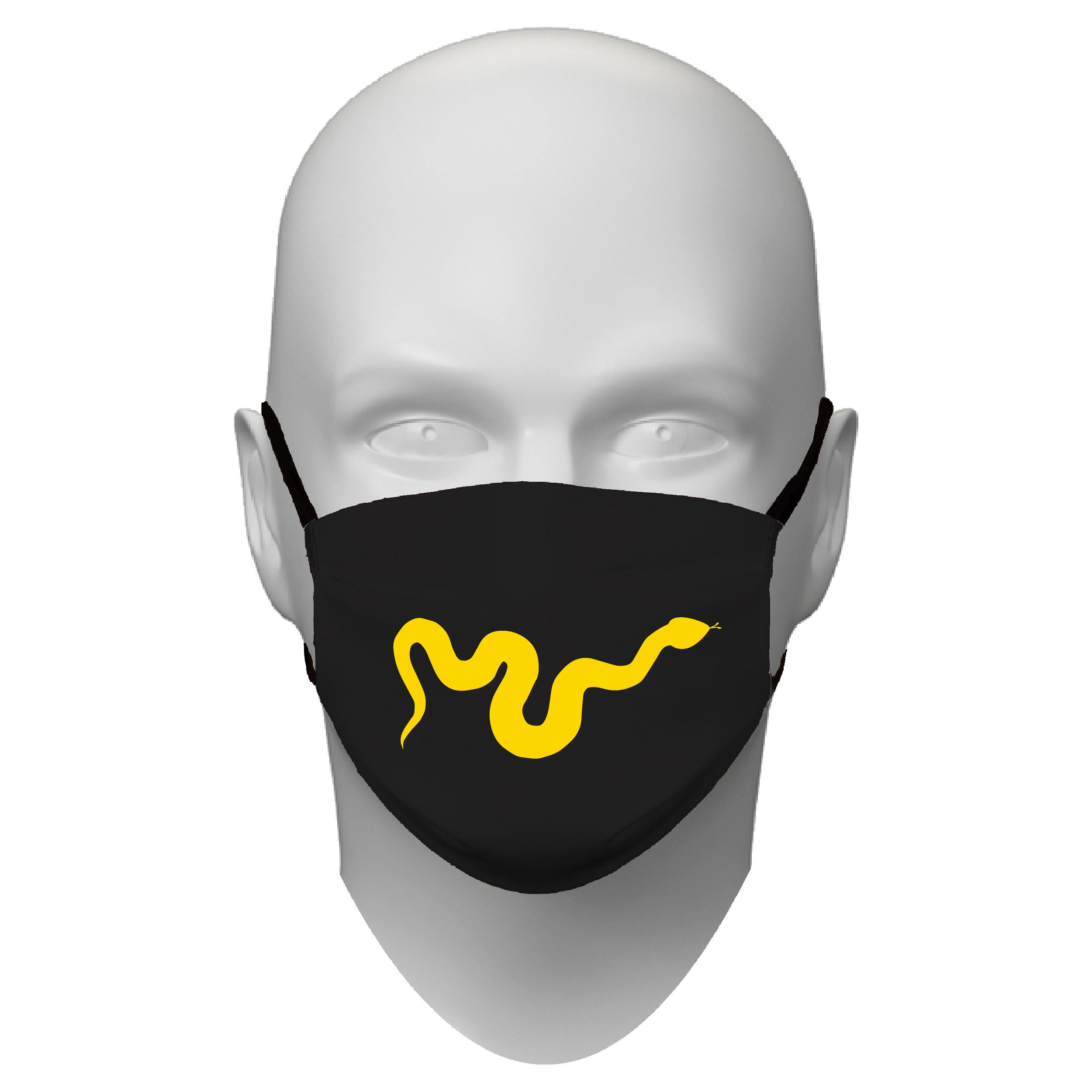 

Maseczka Bawełniana Z Nadrukiem Złoty Wąż Snake