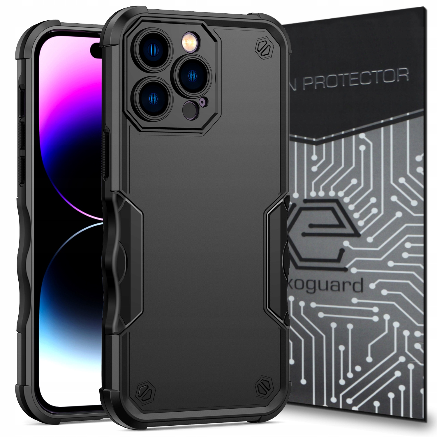 

Obudowa Etui Pancerne+szkło do Apple Iphone 14 Pro