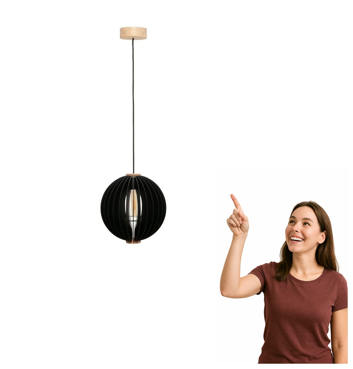 Závěsná lampa Orb 7510244 Zuma Line