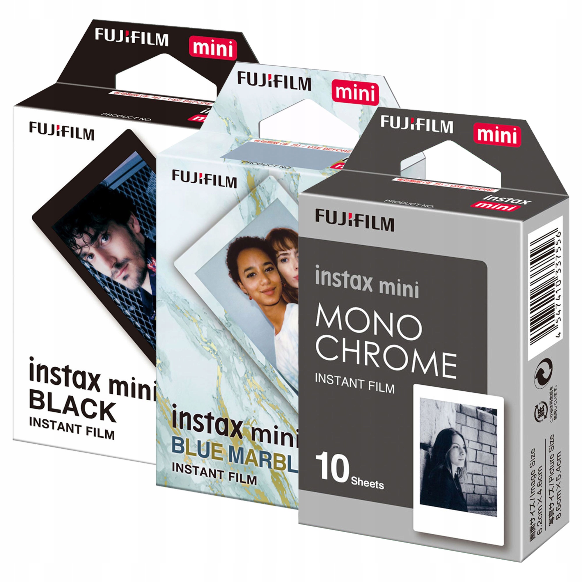 FujiFilm film Instax mini film bundle Classic 30ks