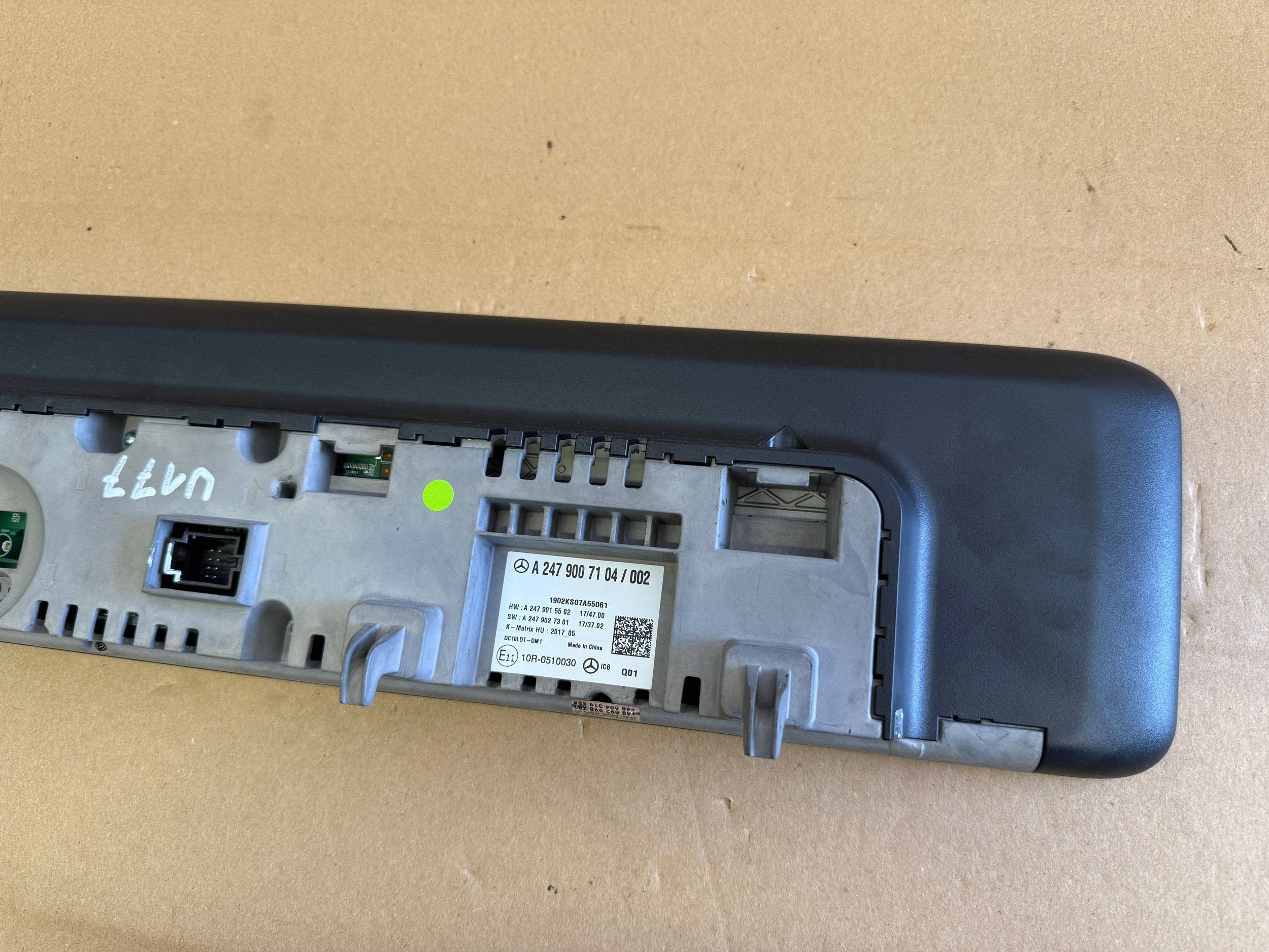 MERCEDES A class W177 display dials A2479007104