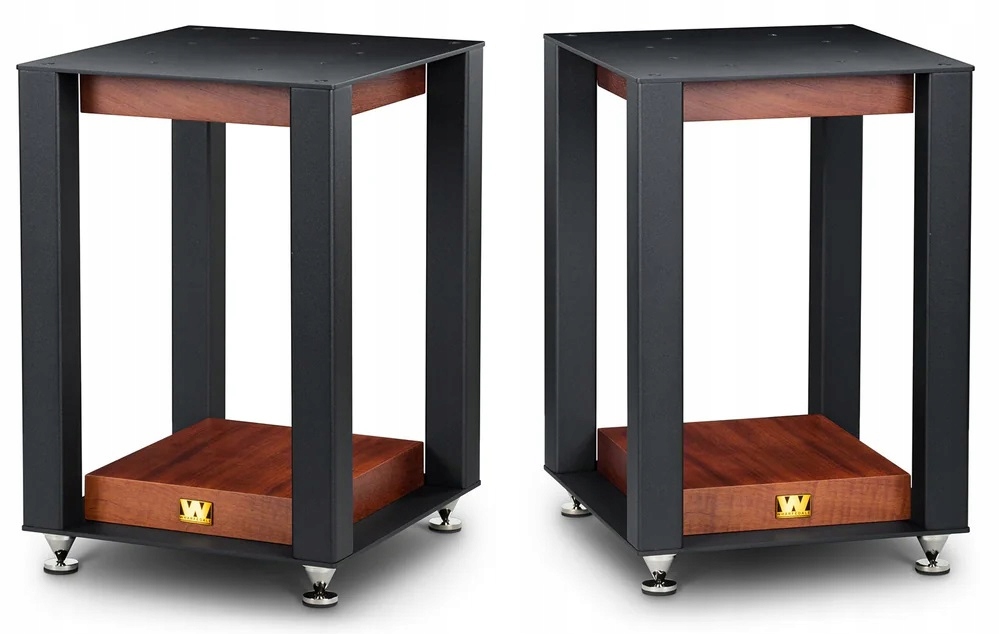 Wharfedale Linton Stand Mahagónový Red Mahagón Pár Standy Podstavce
