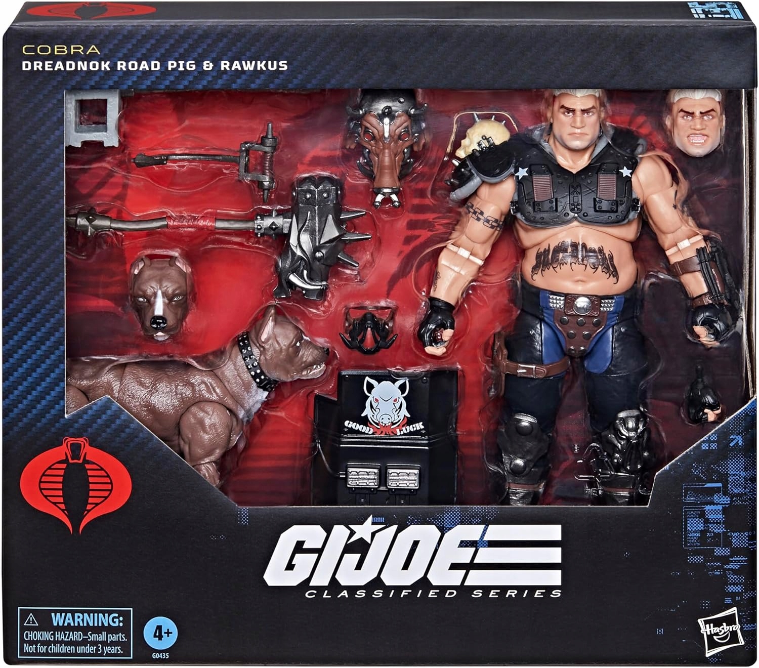 Hasbro Gi Joe Classified Series 135 Figurka Dreadnok Road Pig a Rawkus