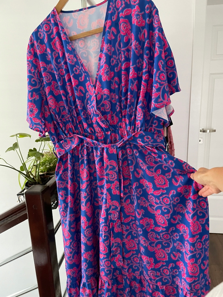 Krásné šaty maxi Plus Size vel 46/48