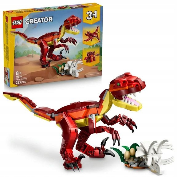 Lego Creator Hrozivý dinosaurus 3v1 31379