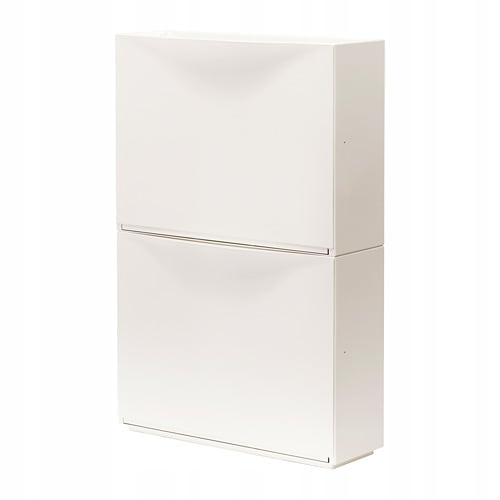 

Ikea Trones szafka na buty obuwie, 2 szt. Biały