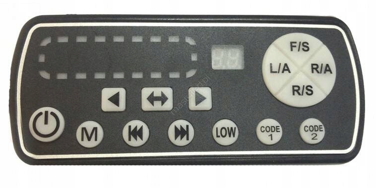 BLK0027 - Светодиодный предупреждающий луч 1450 x 200mm с модулем руля