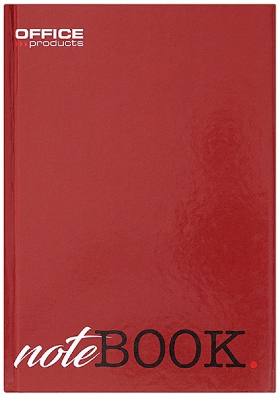 Brulion A4 96 kartek twarda oprawa zeszyt w linie laminowany Office x 2 Marka Office Products