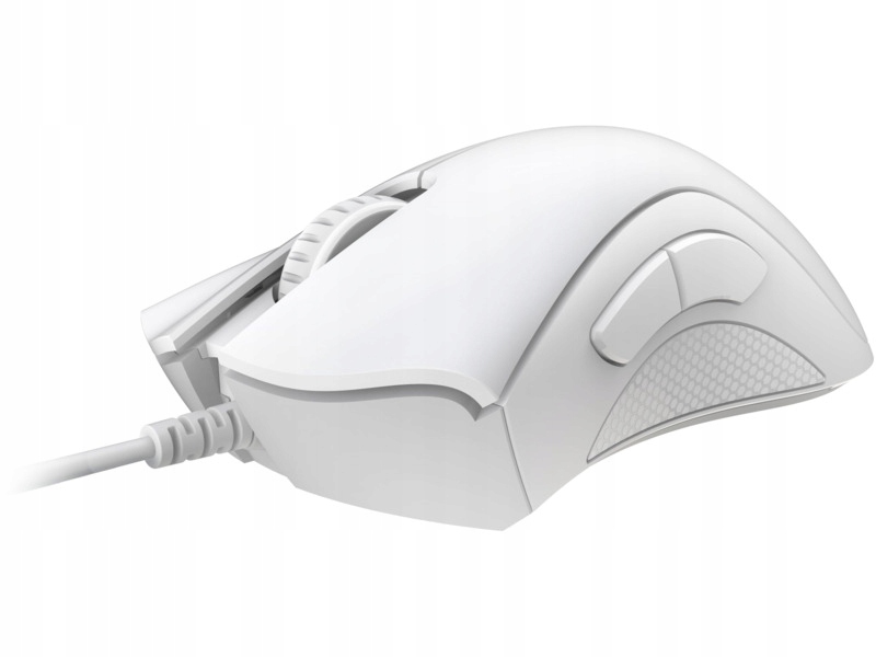 Mysz przewodowa Razer Deathadder Essential USB 6400 dpi gamingowa biała