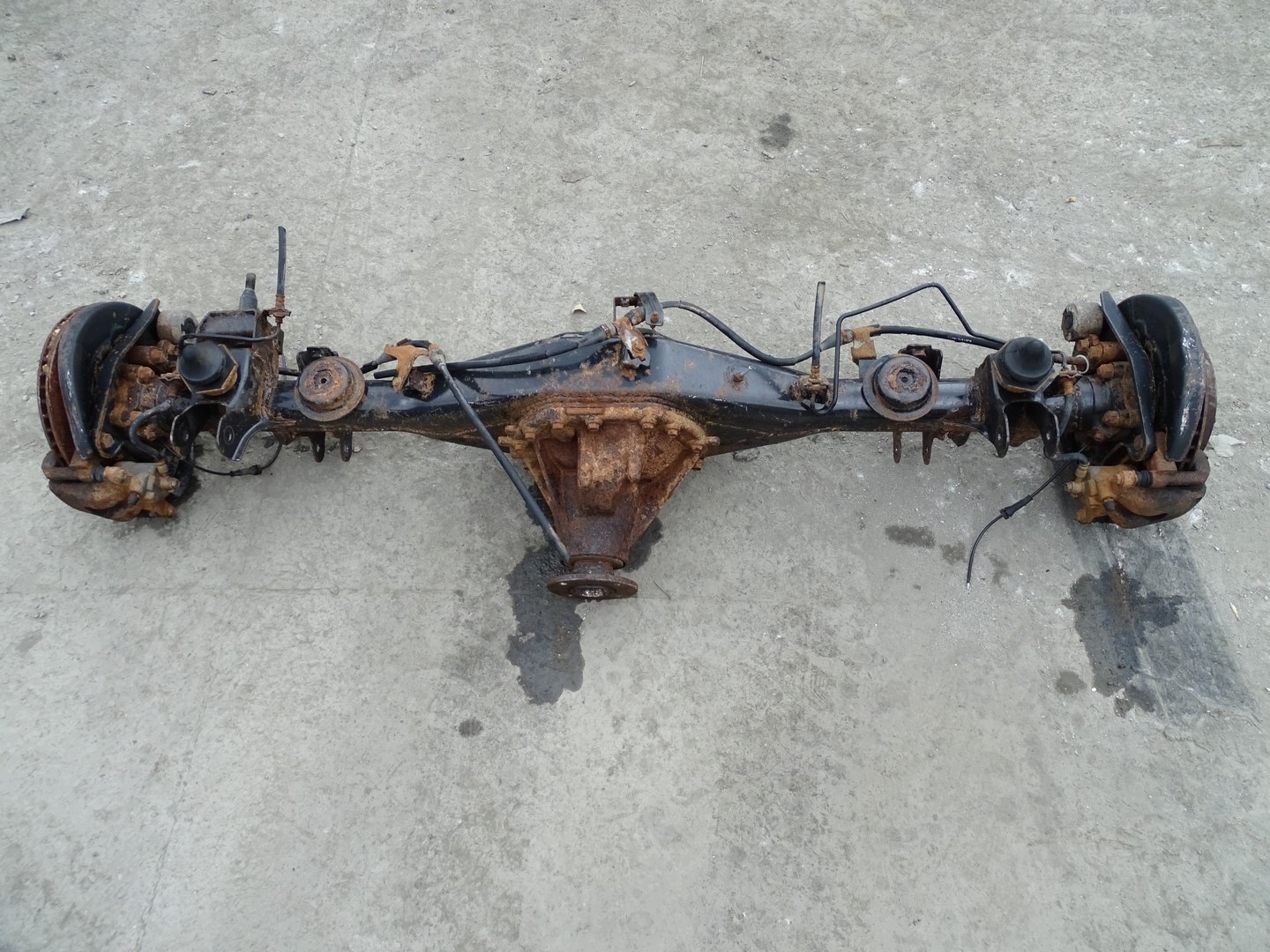 differential diff suspension beam axis rear part rear NISSAN NAVARA D23 2.3