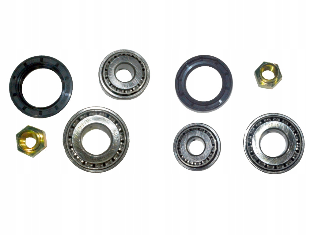 ŁOŻYSKA PIASTY KOŁA PRZÓD KOMPLET LEWA + PRAWA FIAT 126P FL EL