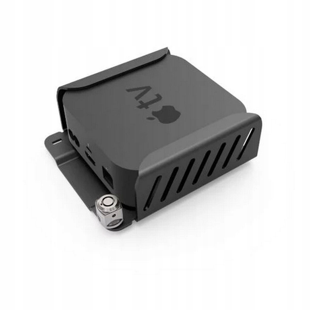 Uchwyt Compulocks ATVEN43 do Apple TV, czarny, aluminiowy, VESA 75x75