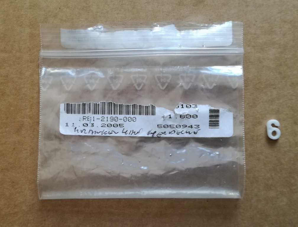 RB12190 clip, pick-up Hewlett Packard HP