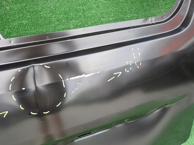 BERLINGO PARTNER IV RIFTER COMBO E 18- boot doors rear part