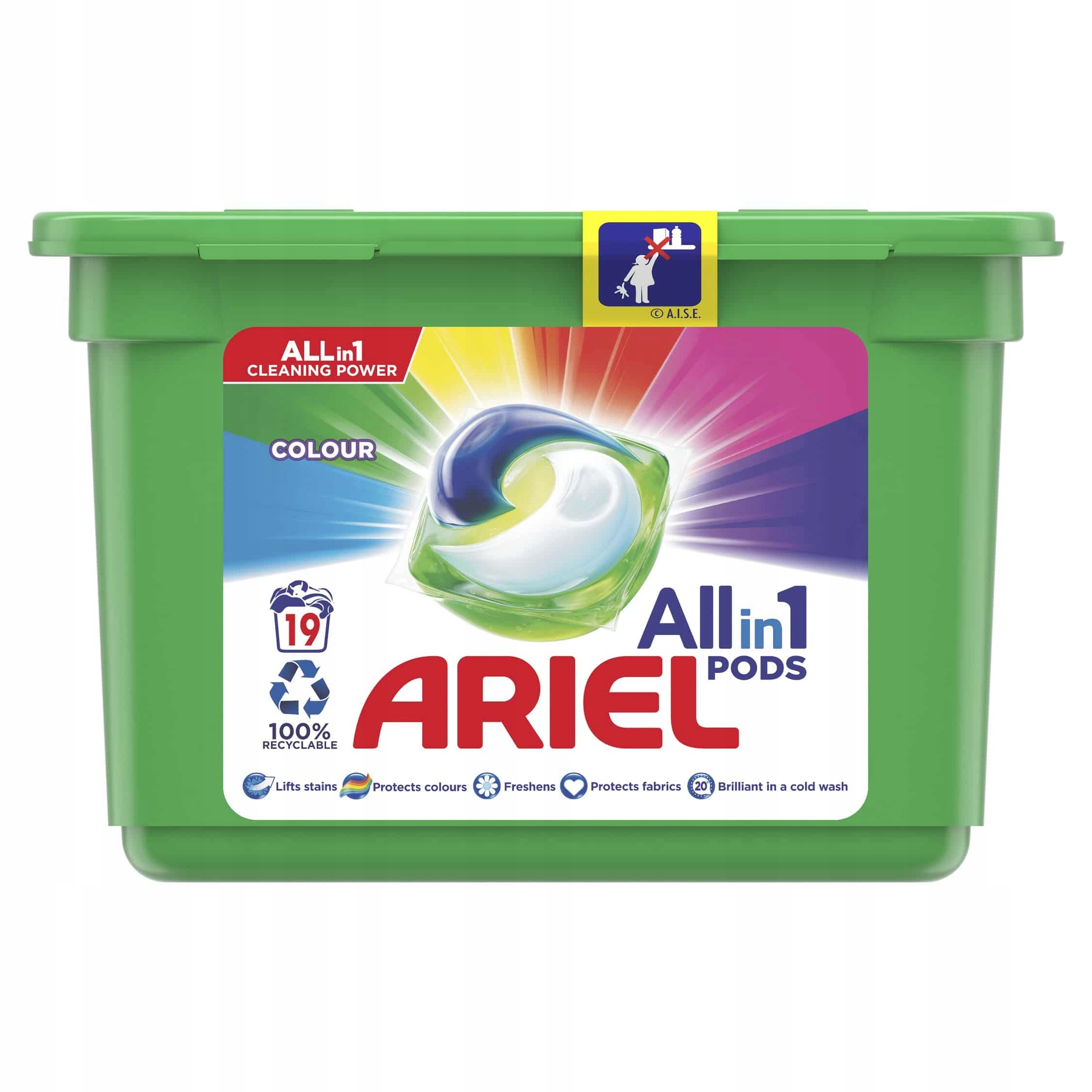 

Ariel Kapsułki Żelowe A'19 Kolor