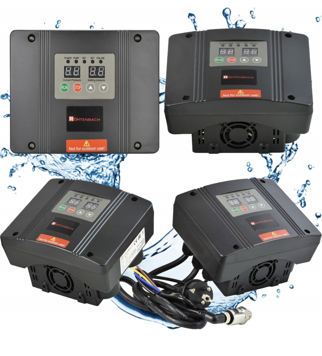 Falownik do pompy Sterownik Inverter RHF-1,5 0,75-1,5kW (12A 230V)