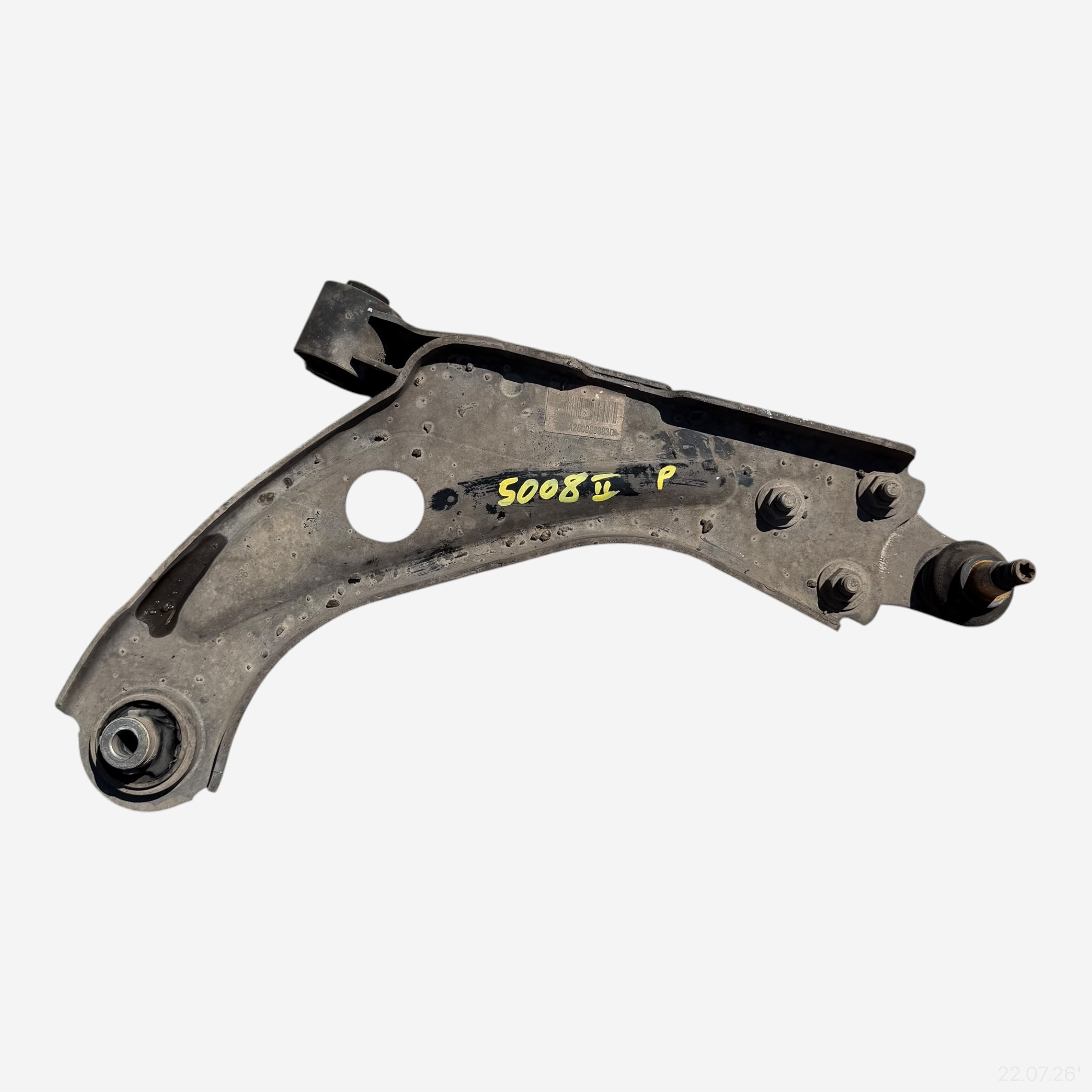 arm front right PEUGEOT 5008 II LIFT 2022 ROK