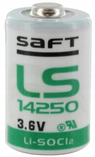 

1x Bateria Litowa Saft LS14250 14250 3,6V 1/2AA