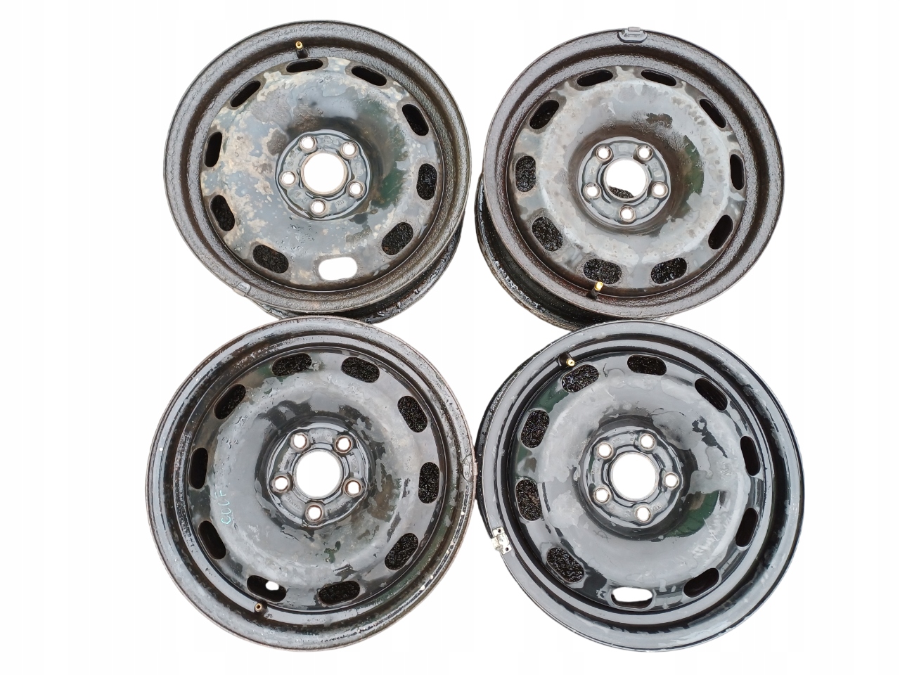 VW GOLF 4 IV 97- FELGI STALOWE 5X100 6JX15 ET38 1J0601027H