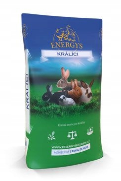 Levně Krmivo pro králíky Energys Klasik 25kg
