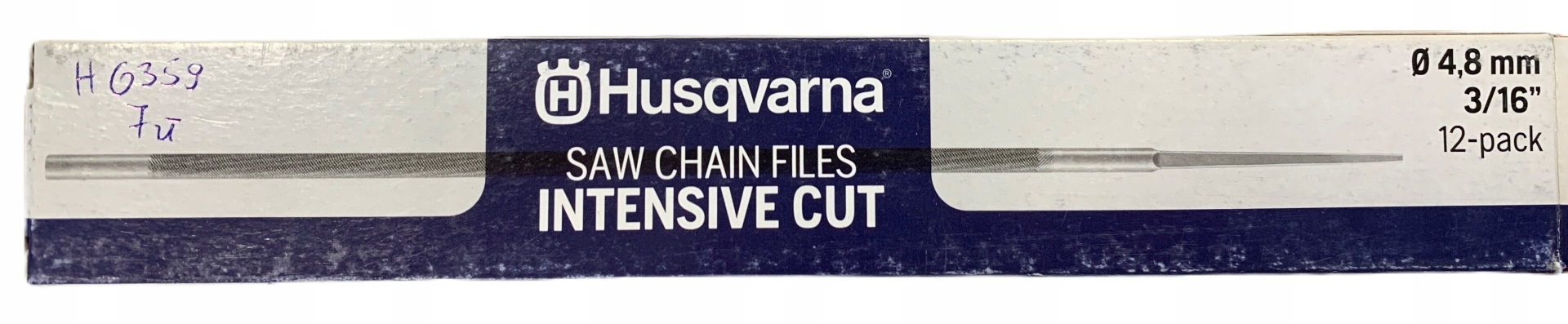 

Pilnik ostrzałka do łańcucha Husqvarna 4,8mm 3/16