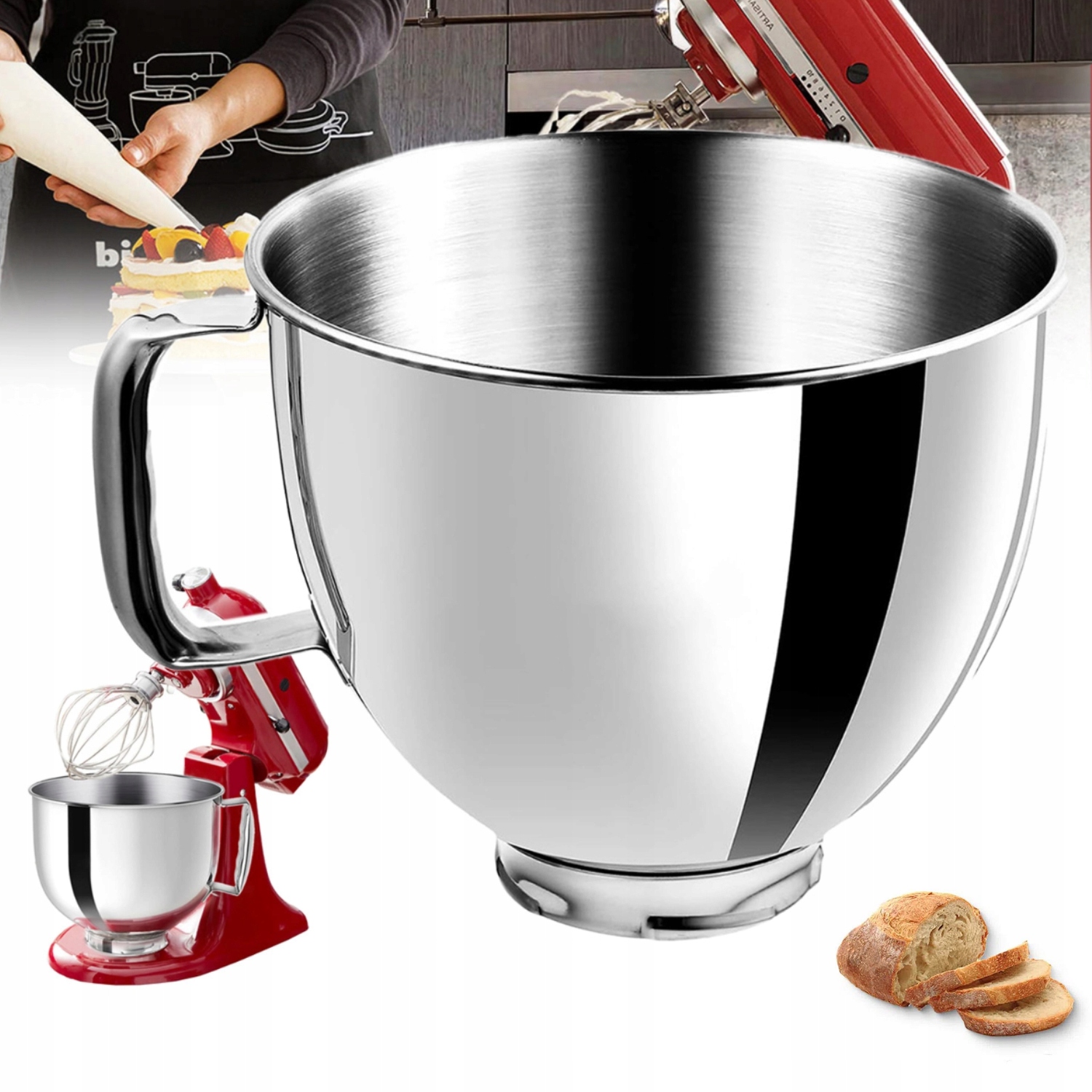 Dža z nerezové oceli 4,8 L pro KitchenAid Dža