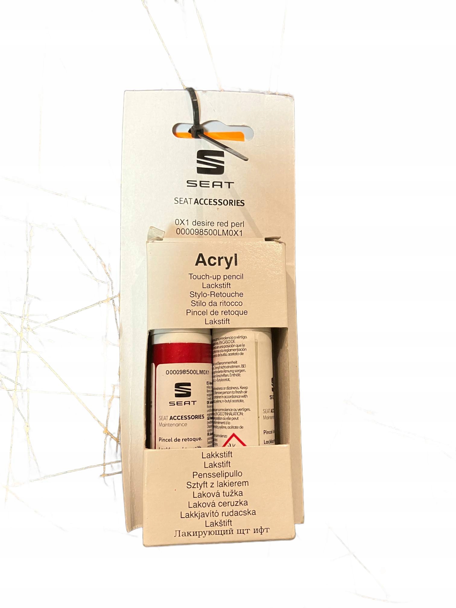Lak na maltu Červený Desire Seat Cupra 000098500LM0X1