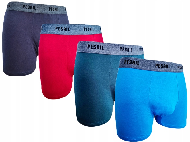 

4x Bokserki Młodzieżowe Majtki Bawełna Premium 158