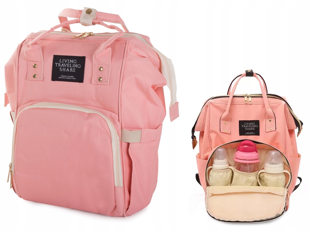 PLECAK TORBA TERMICZNA DO WÓZKA ORGANIZER DLA MAMY Szerokość (dłuższy bok) 24 cm