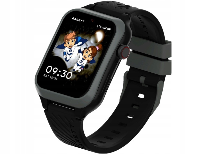 Smartwatch Garett Kids Essa 2 Ai 4G Czarno-szary