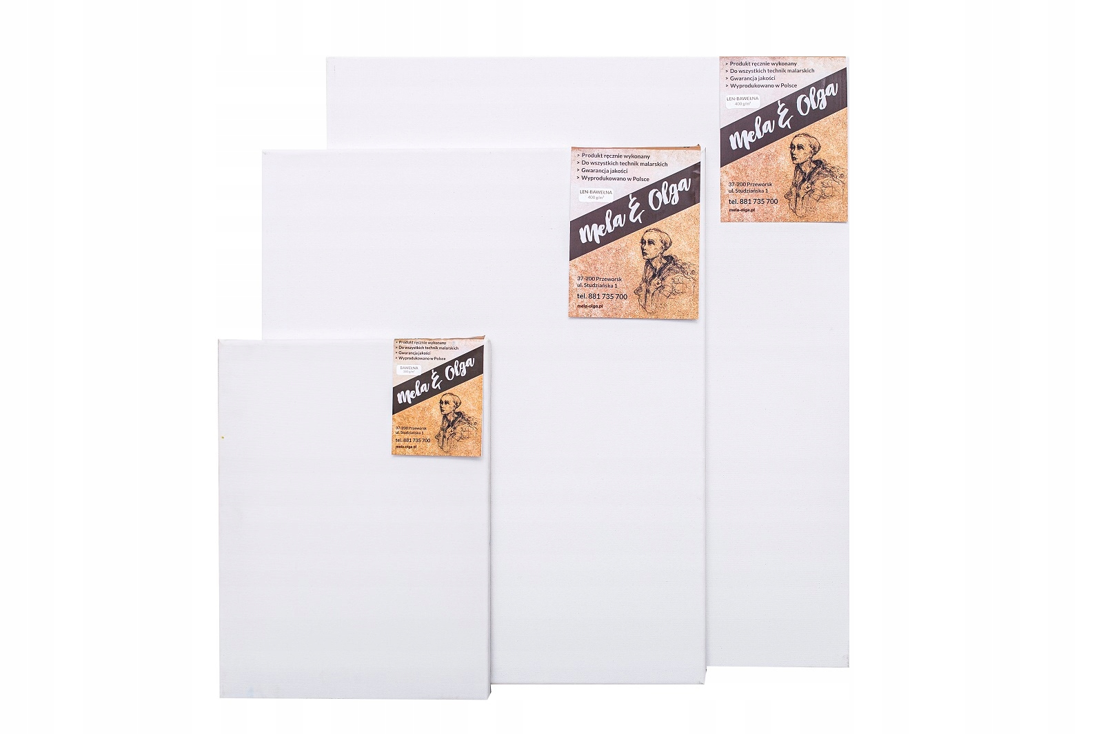 Podobrazie bawełniane Basic 50x70