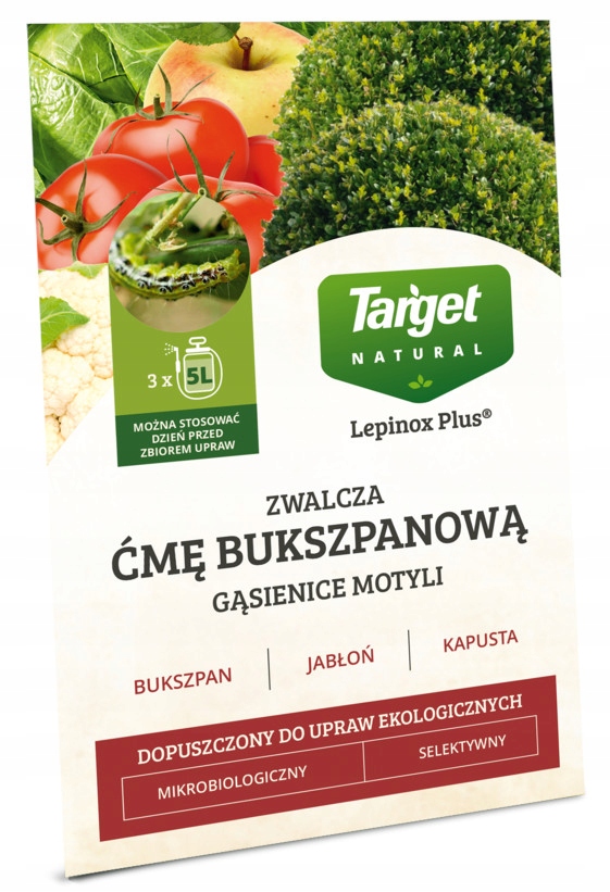 

Target owadobójczy Lepinox ćma bukszpanowa 30g