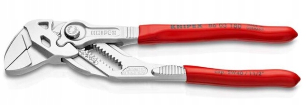 SZCZYPCE-KLUCZ nastawne 250 MM PCV KNIPEX 8603250 Marka Knipex