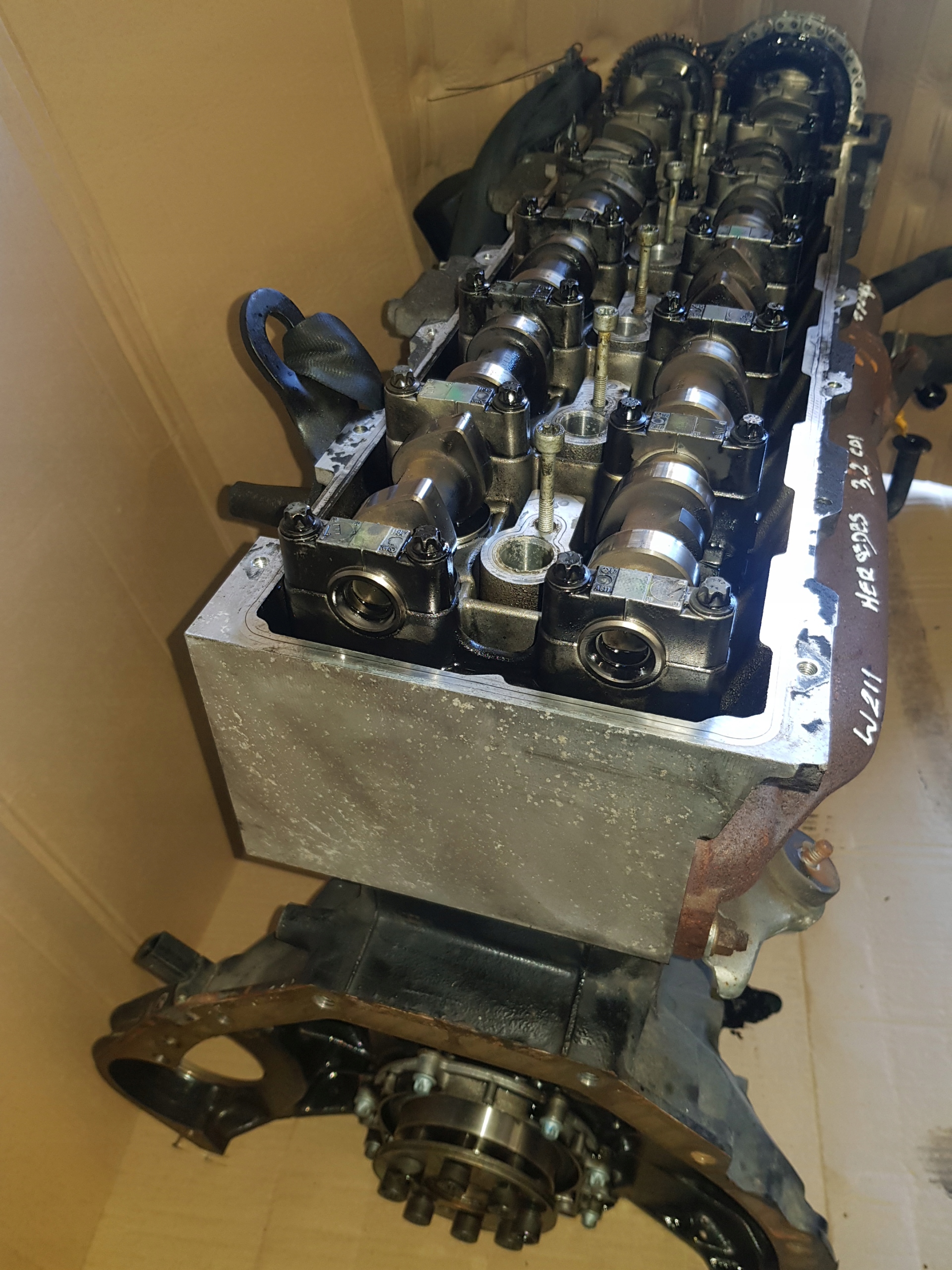 MERCEDES E W211 3.2CDI 2004 648 engine 172 TYS KM