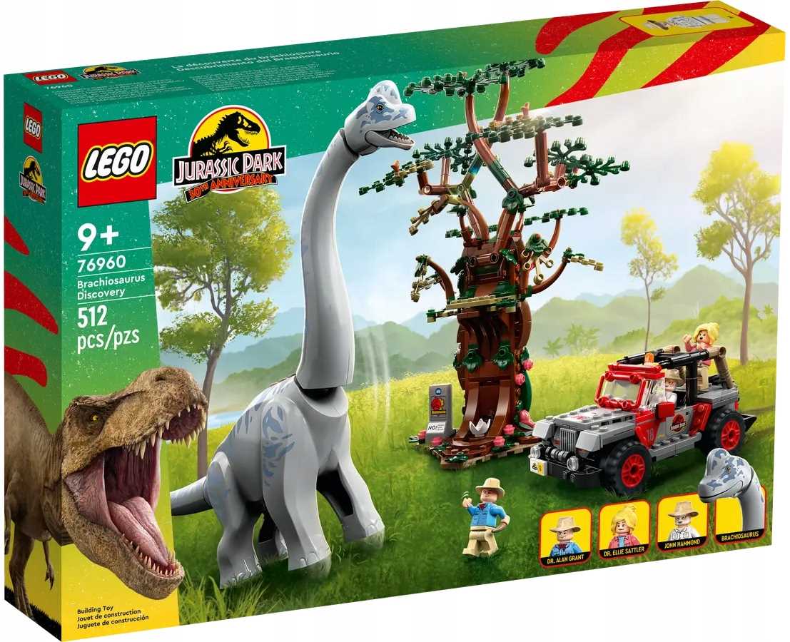 76960 Lego Jurský svět Objev brachiosaura