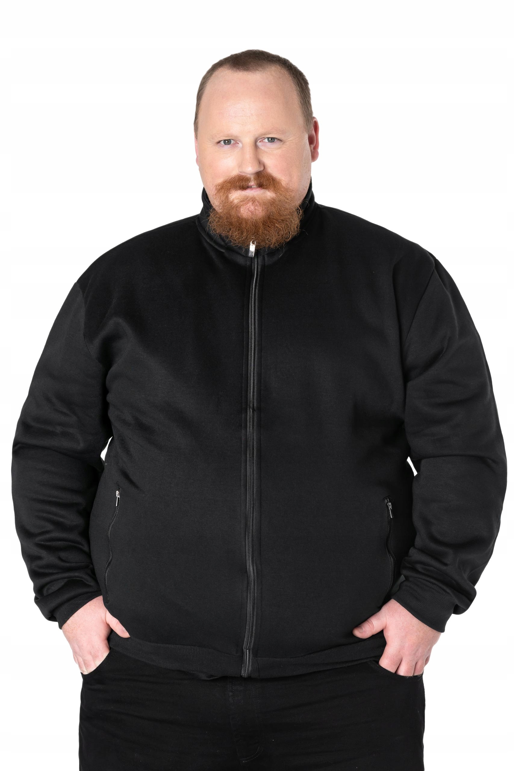

Duża Bluza Dresowa Męska Rozsuwana 4909-02 r 5XL