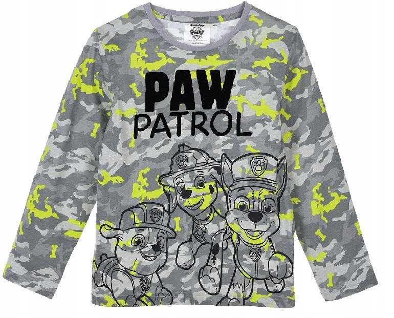 

Bluzka moro długi rękaw Psi Paw Patrol