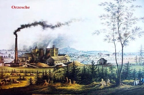 

Orzesze Huta szkła Reprodukcja 17902