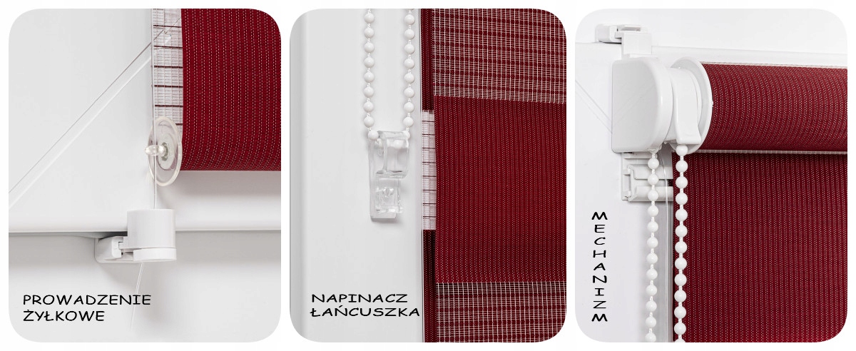 ROLETA DZIEŃ NOC ZEBRA na wymiar 73x150 + TKANINA 25 kolorów + GRATIS Kod producenta ZII150