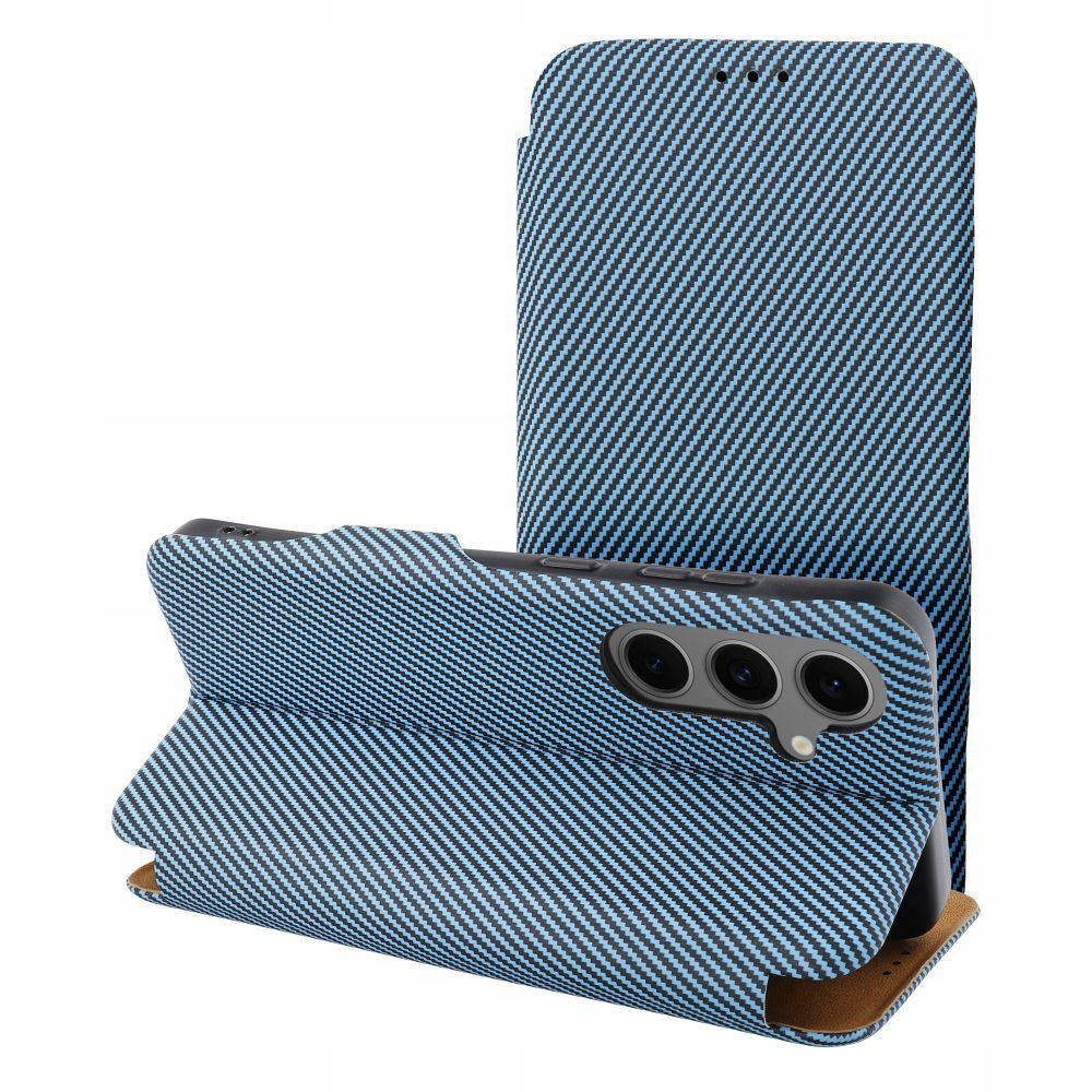 Etui Folio Side Magnet Do Xiaomi Redmi Note 14 5G Niebieski